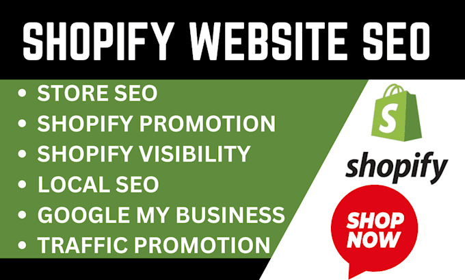 Gig Preview - Promote shopify website, marketing, ads campaign and SEO shopify marketing