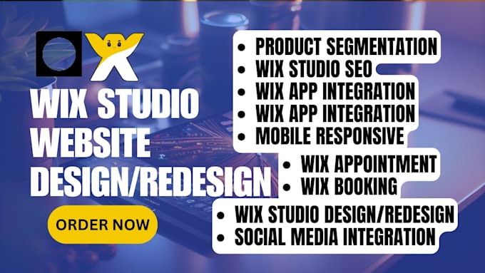 Bestseller - redesign wix website design wix website wix studio wix landing page seo editor x