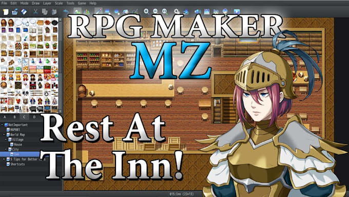 Gig Preview - Reate a fantasy map, mz plugin or rpg maker mv plugin, rpg maker game