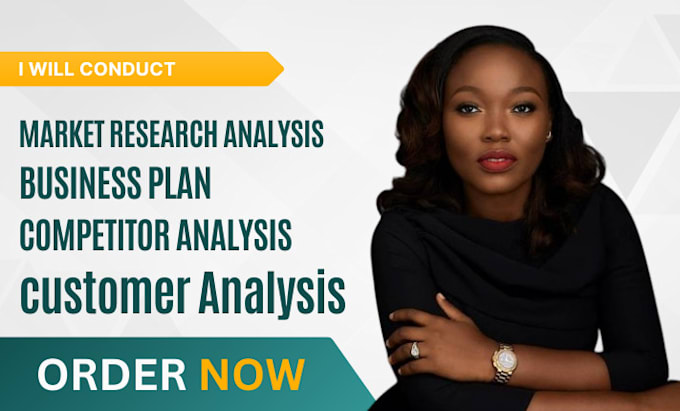 Gig Preview - Do market trends, research, analysis, business plan, swot, competitor analysis