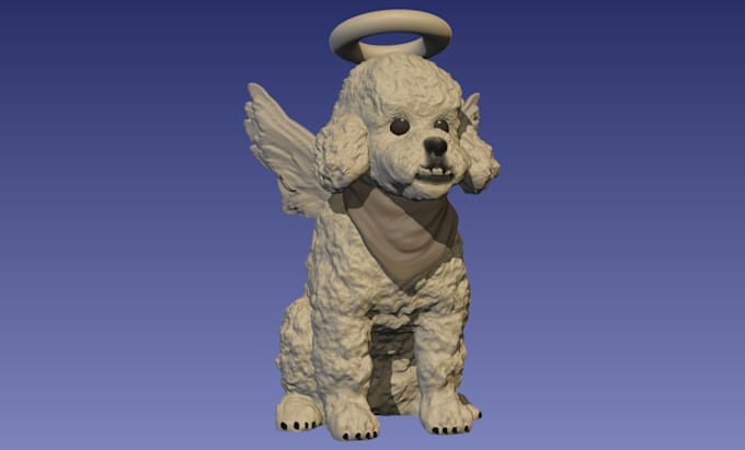 Gig Preview - Make your pet 3d