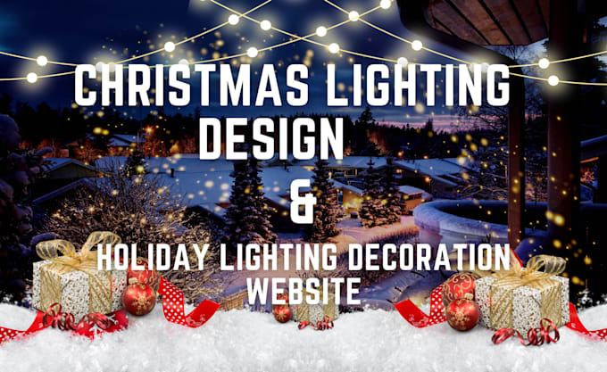 Bestseller - build a christmas lighting installation and holiday lighting  booking website