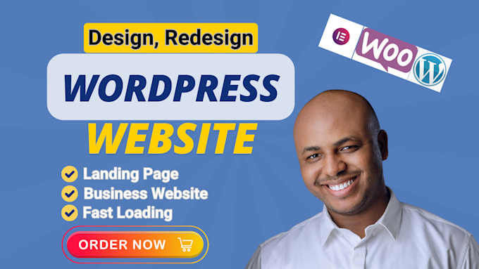 Gig Preview - Develop responsive and pro business wordpress website design