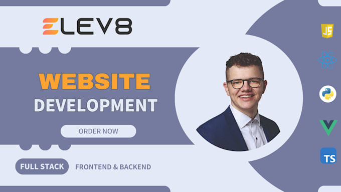 Gig Preview - Build or rebuild your website as a full stack developer