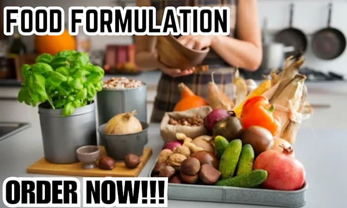 Gig Preview - Develop your food formulation and pet food beverage nutritional