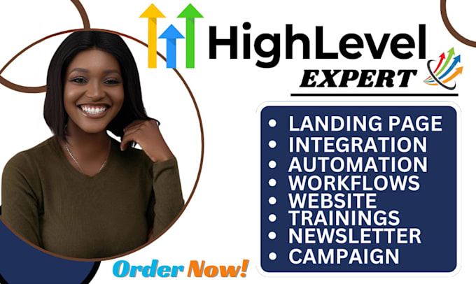 Gig Preview - Design gohighlevel sales funnel gohighlevel landing page gohighlevel website