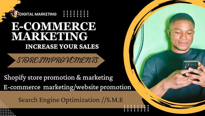 Gig Preview - Be your ecommerce marketing experts shopify store, woocommerce website marketing