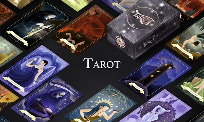 Gig Preview - Design stunning game illustrations for your deck cards