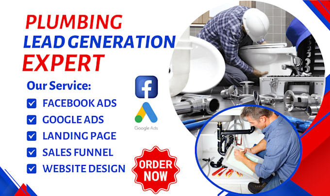 Gig Preview - Generate plumbing lead generation google ads roofing handyman lead ads solar ads