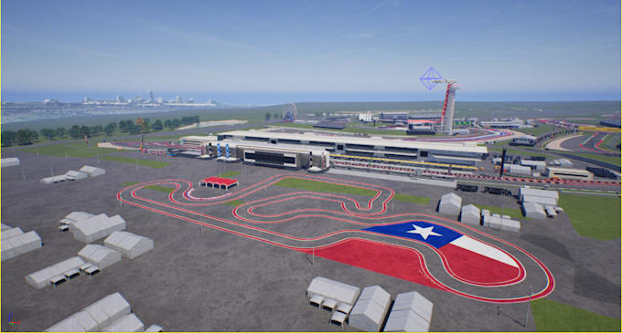 Gig Preview - Be 3d environment race track  game,car racing, cityscapes,game map,3ds max, ue 5