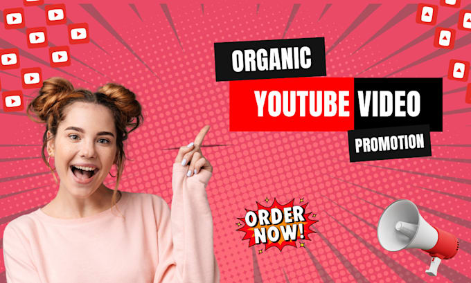 Gig Preview - Organic youtube video promotion grow subscription promo to increase subscribers