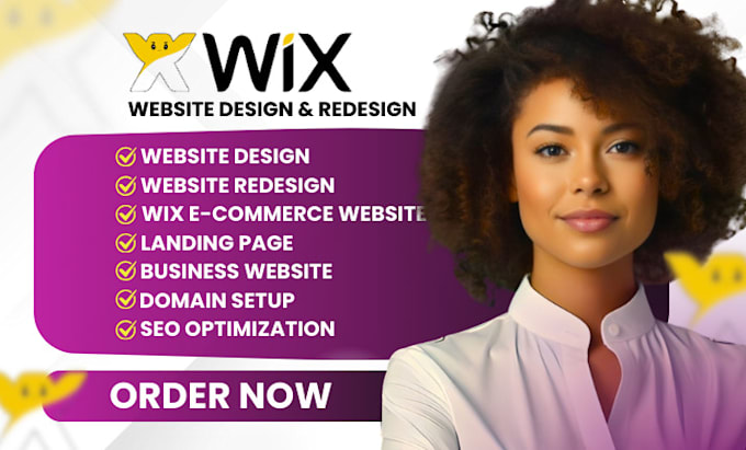 Gig Preview - Do professional wix website redesign, wix website design, wix website redesign