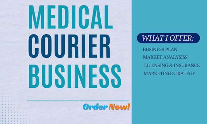 Gig Preview - Setup your medical courier independent contractor business nemt business plan