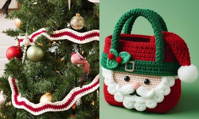 Gig Preview - Create a christmas amigurumi crochet pattern for your etsy store