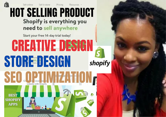 Gig Preview - Build you an automated dropshipping shopify store shopify website