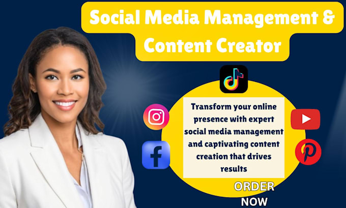 Bestseller - be your social media marketing manager and content creator