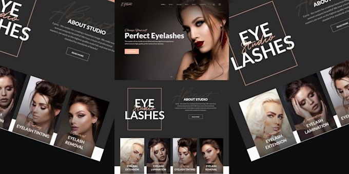 Gig Preview - Do skincare website beauty shopify store skincare website