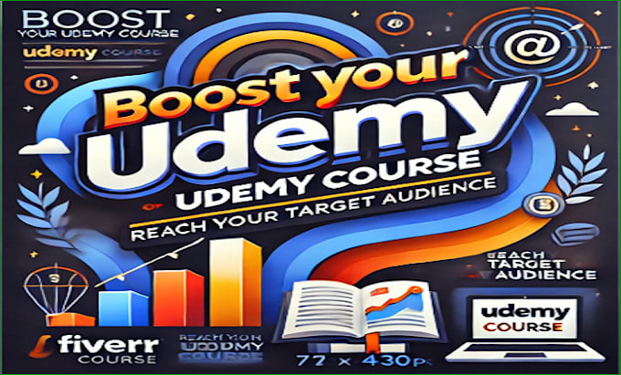 Gig Preview - Boost your udemy course sales with expert online promotion and marketing