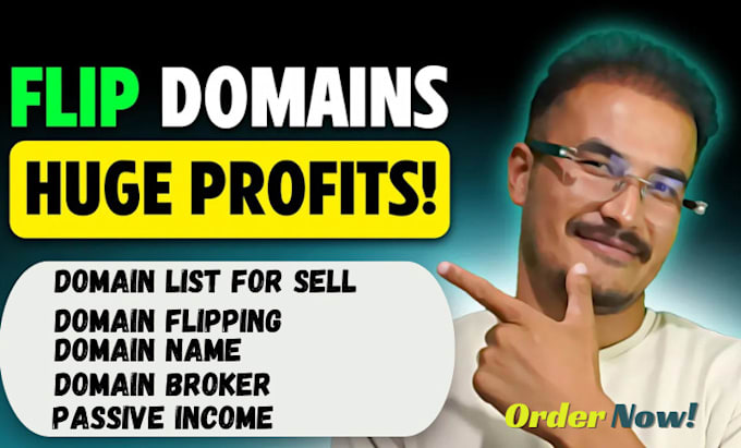 Gig Preview - Hellp you sell your domain name with optimized listings and landing page