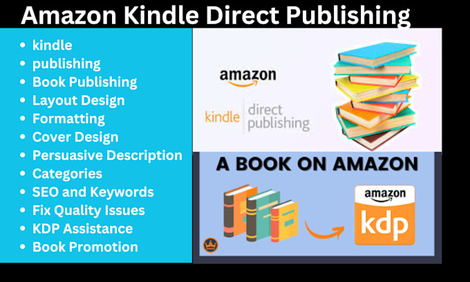 Gig Preview - Do amazon KDP ads book formatting, publishing, kindle promotion for best sales