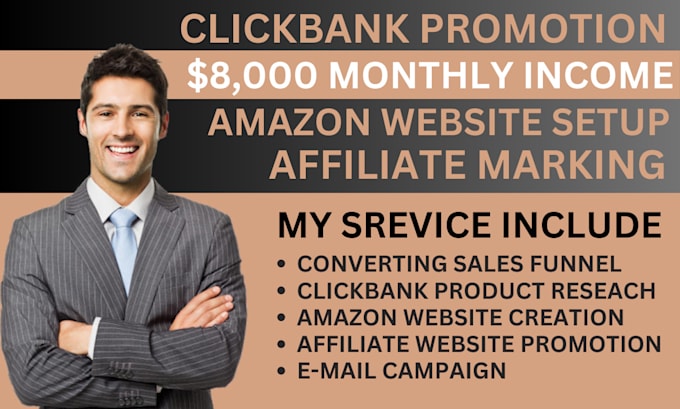 Gig Preview - Promote affiliate link, temu link, clickbank affiliate link promotion