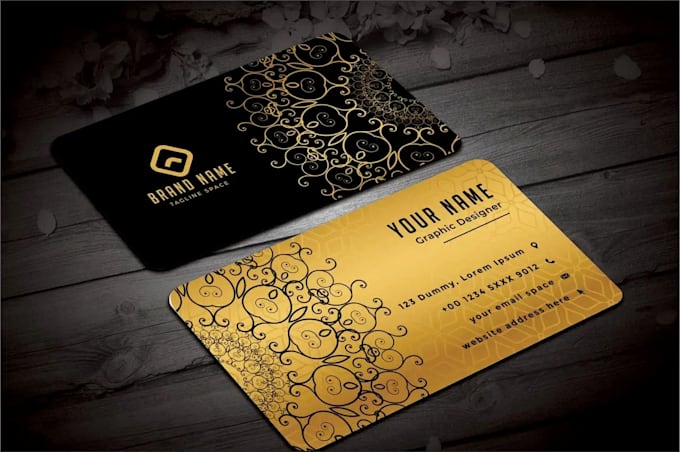 Gig Preview - Design an outstanding business card