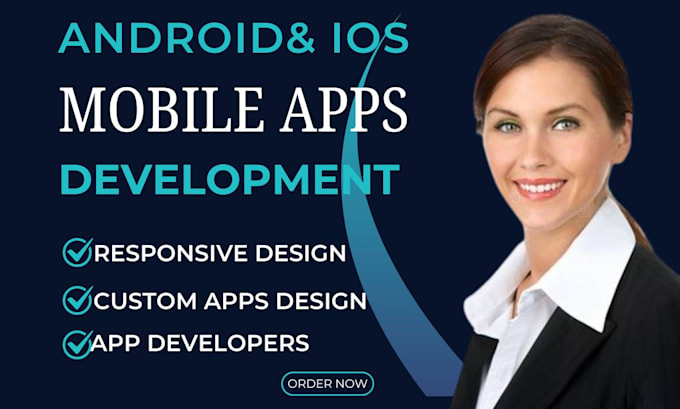 Gig Preview - Do mobile app development build ios app mobile app creation flutter app