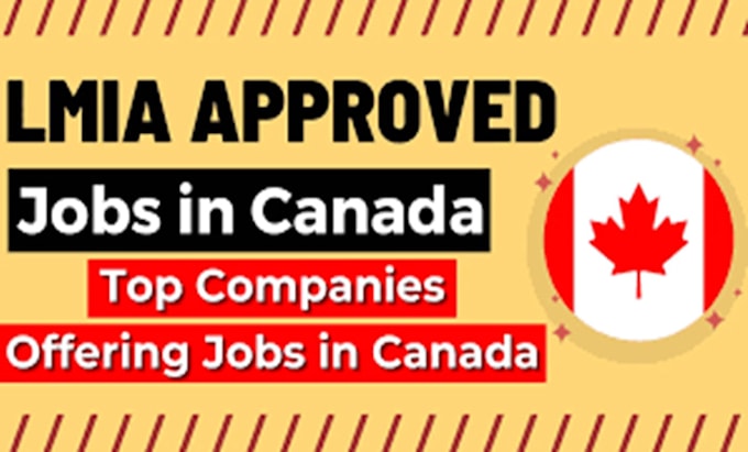 Gig Preview - Get you work permit, job offer, job interview, and visa in canada