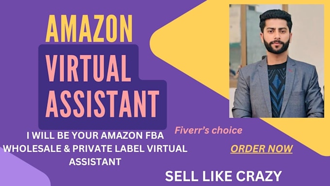 Gig Preview - Be best amazon fba wholesale virtual assistant for fba setup and product hunting