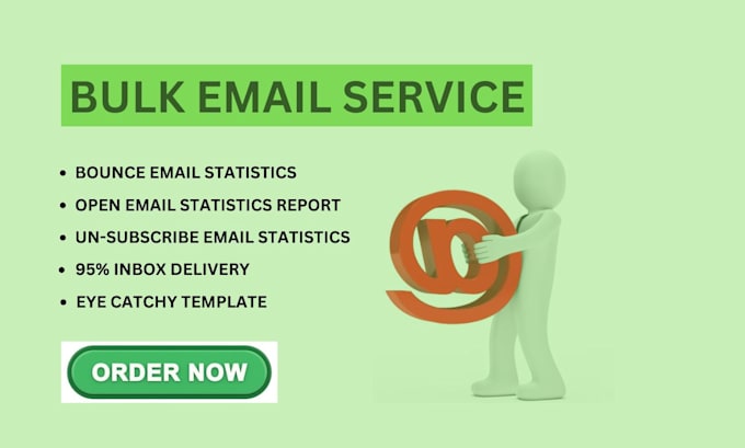 Gig Preview - Blast bulk emails send mass emails email campaign cold email email addresses