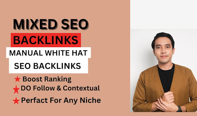 Gig Preview - Do 350 dofollow mix seo backlinks to high authority websites