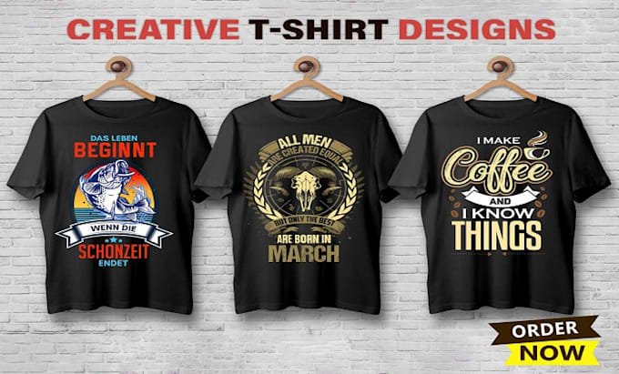 Bestseller - create bulk t shirt design for teespring merch, redbubble