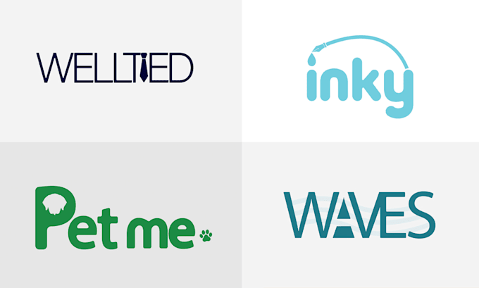 Gig Preview - Do creative and impressive wordmark logo design for your company