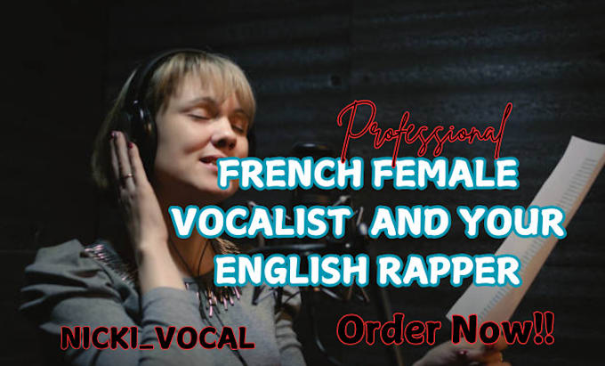 Bestseller - be your french female vocalist and english rapper, song writer