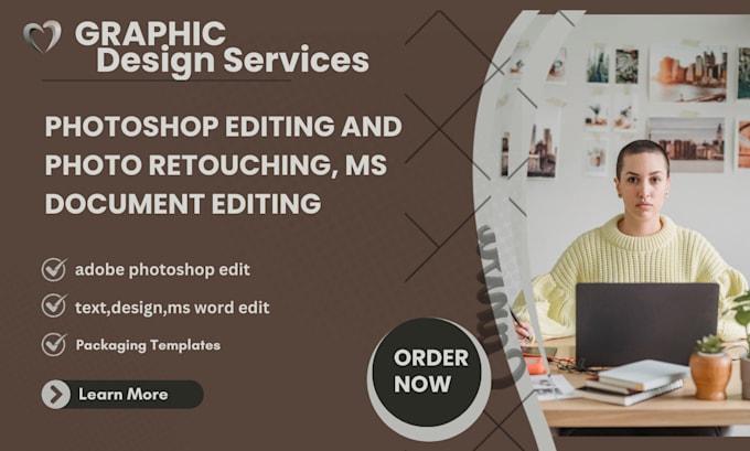 Bestseller - photoshop editing and photo retouching, ms document editing