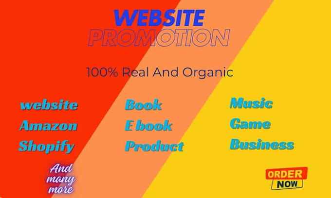 Gig Preview - Promote your website, links, business, amazon products, twitter, crypto user