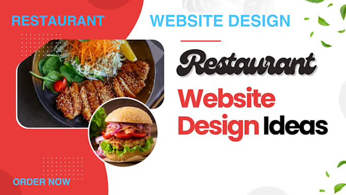 Gig Preview - Design a restaurant website with online food ordering system