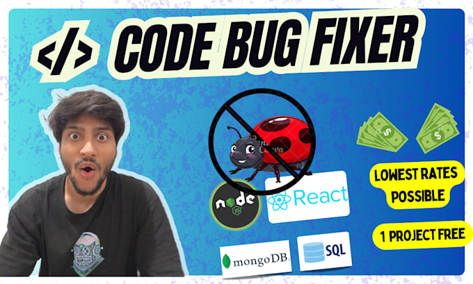 Gig Preview - Fix bugs in react nodejs mongodb sql frontend and backend