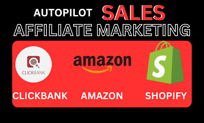 Gig Preview - Create autopilot sales funnel for clickbank amazon affiliate marketing website