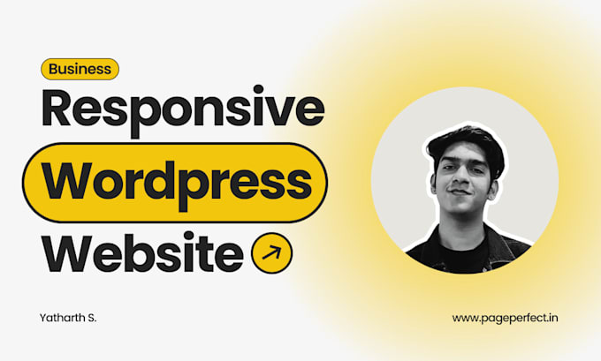 Gig Preview - Build a responsive wordpress website