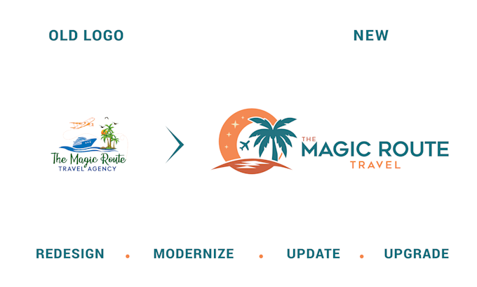 Gig Preview - Redesign, modify, modernize, update, and upgrade your logo