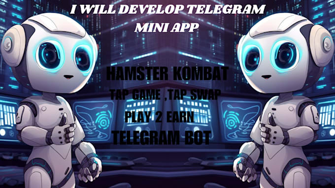 Gig Preview - Develop telegram mini app mini game tap game bot hamster combat on ton solana