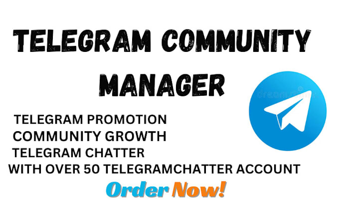 Gig Preview - Be telegram community manager or moderator with 30 chatters in crypto project