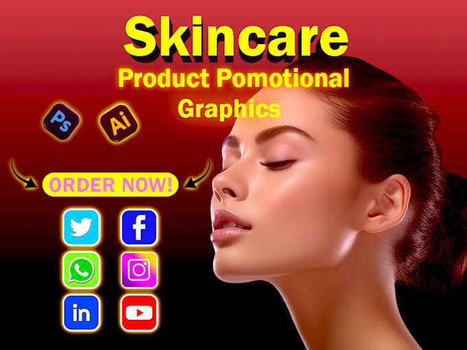 Bestseller - edit skincare and beauty product promotional graphics