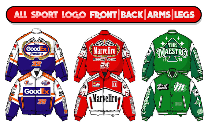 Gig Preview - Do full kit custom sports logo in vector