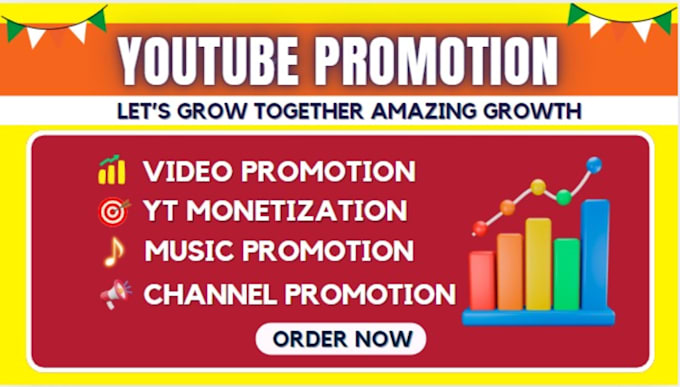 Bestseller - do super fast organic youtube video and channel promotion for monetization