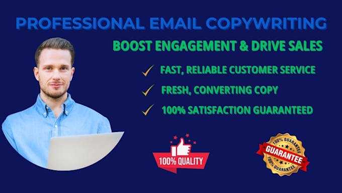 Gig Preview - Write engaging copywriting for an email marketing campaign