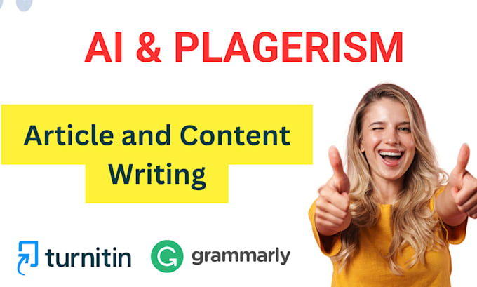 Gig Preview - Humanize ai content and check plagiarism