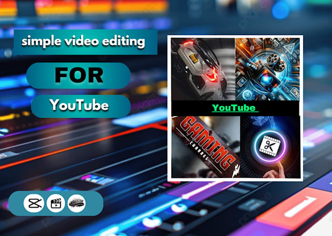 Gig Preview - Simple video editing at cheap pric