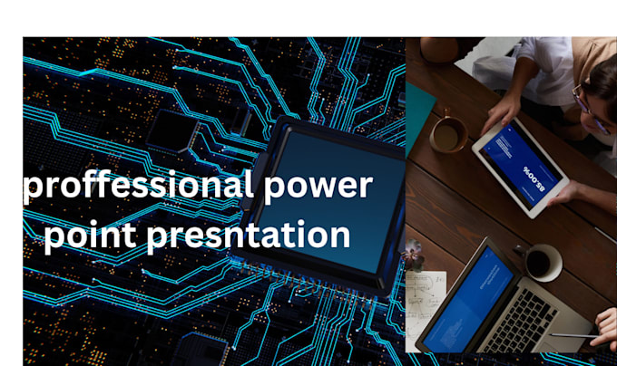 Gig Preview - Eye catching proffecinal power point presentation slide